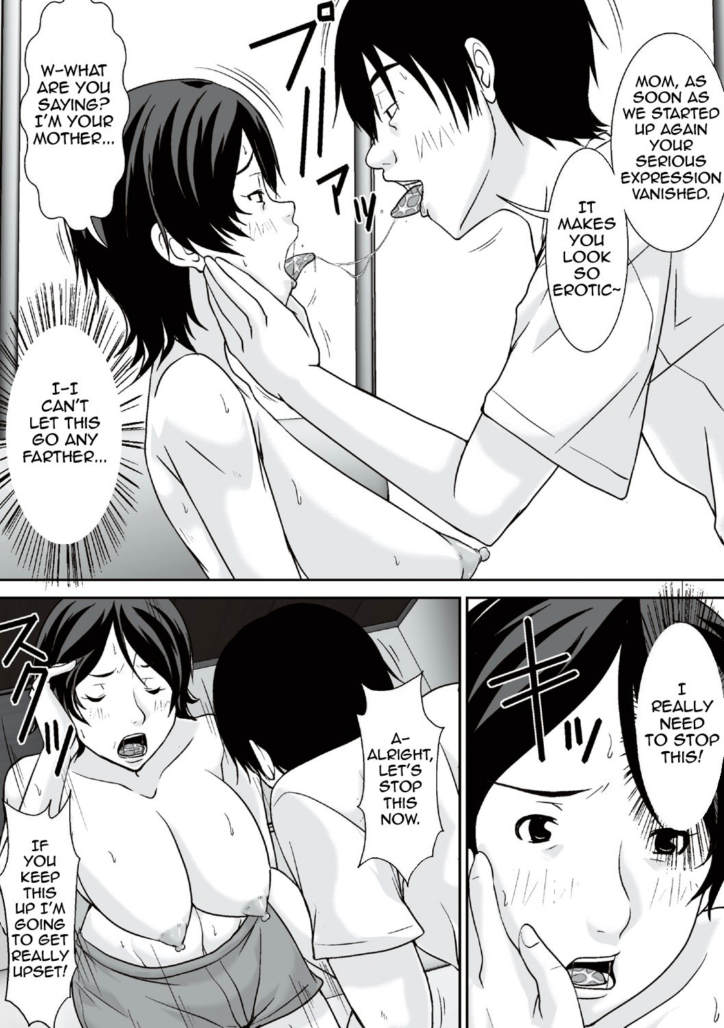 Hentai Manga Comic-Hey! What Are You Doing Making a Pass at Your Mother!-Read-38